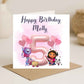 Gabby Dollhouse Birthday Card