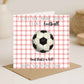 I love you more than Football Valentines Day Card