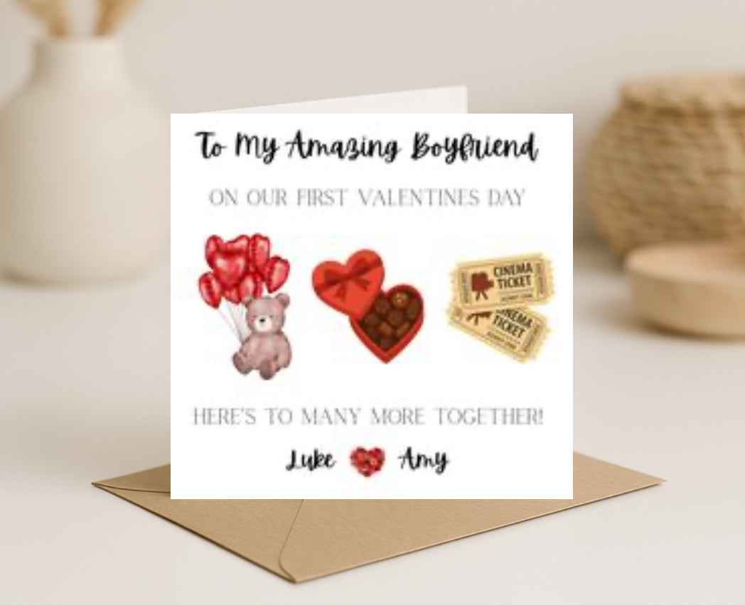 First Valentines Day Card