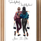 Best Friends Personalised Framed Print