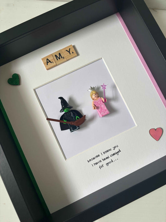 Wicked Lego Frame-With Name