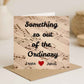 Personalised Song Lyric Valentines Day Card