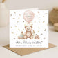 Personalised Baby Announcement Card
