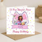 Gabby Dollhouse Birthday Card
