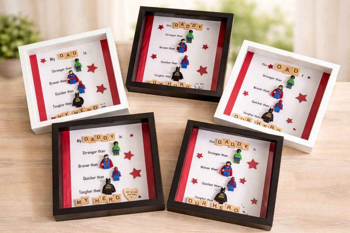 Lego Superhero Frame-dad/grandad