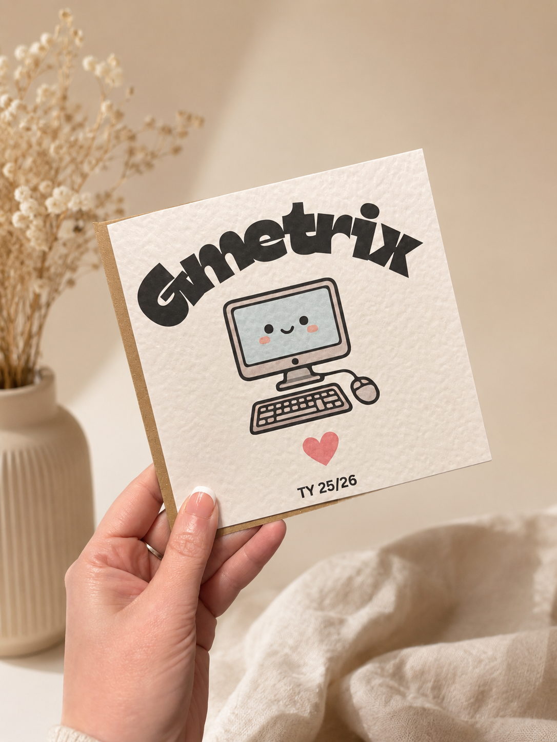 Create Your Own Card - Picture Perfect Scrabble