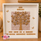 Large Family Tree Frame Picture Perfect Scrabble