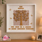 Large Family Tree Frame Picture Perfect Scrabble