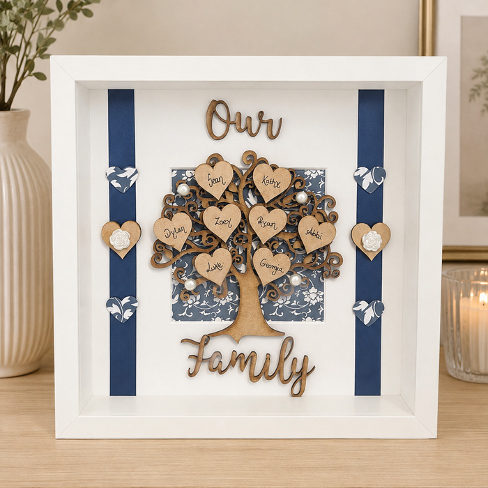 Our Family Tree Frame-With lettering