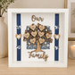 Our Family Tree Frame-With lettering Picture Perfect Scrabble