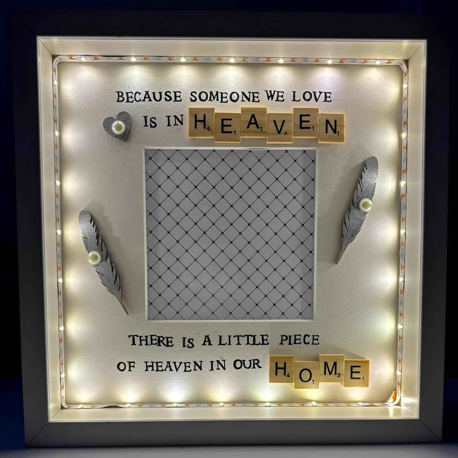 Heaven Frame-With Photo and Lights