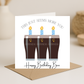 Guinness Birthday Card - Picture Perfect Scrabble