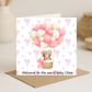 Welcome to the world Baby Card - Picture Perfect Scrabble