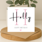 Name Birthday Card - Picture Perfect Scrabble
