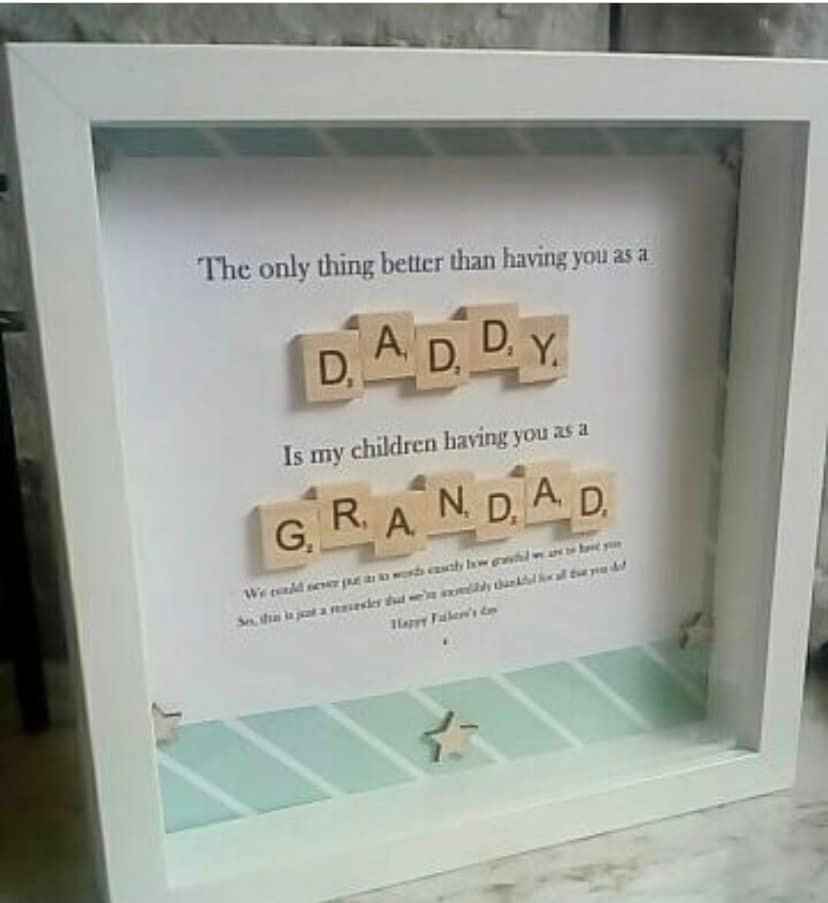 Dad-grandad frame/Partner-Dad Frame