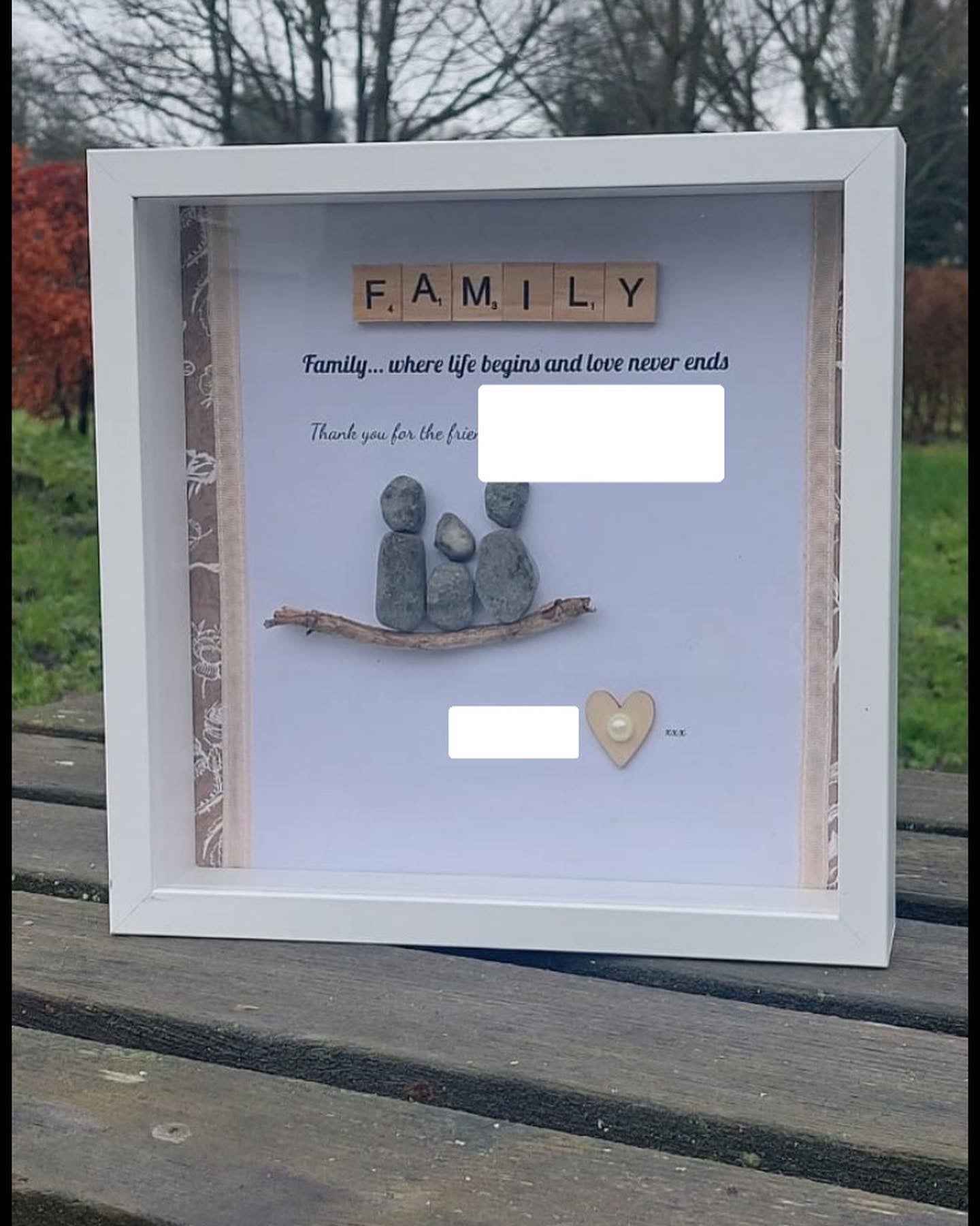 Pebble Art Frame