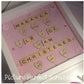 Baby Frame-Birth Details & Christening Date